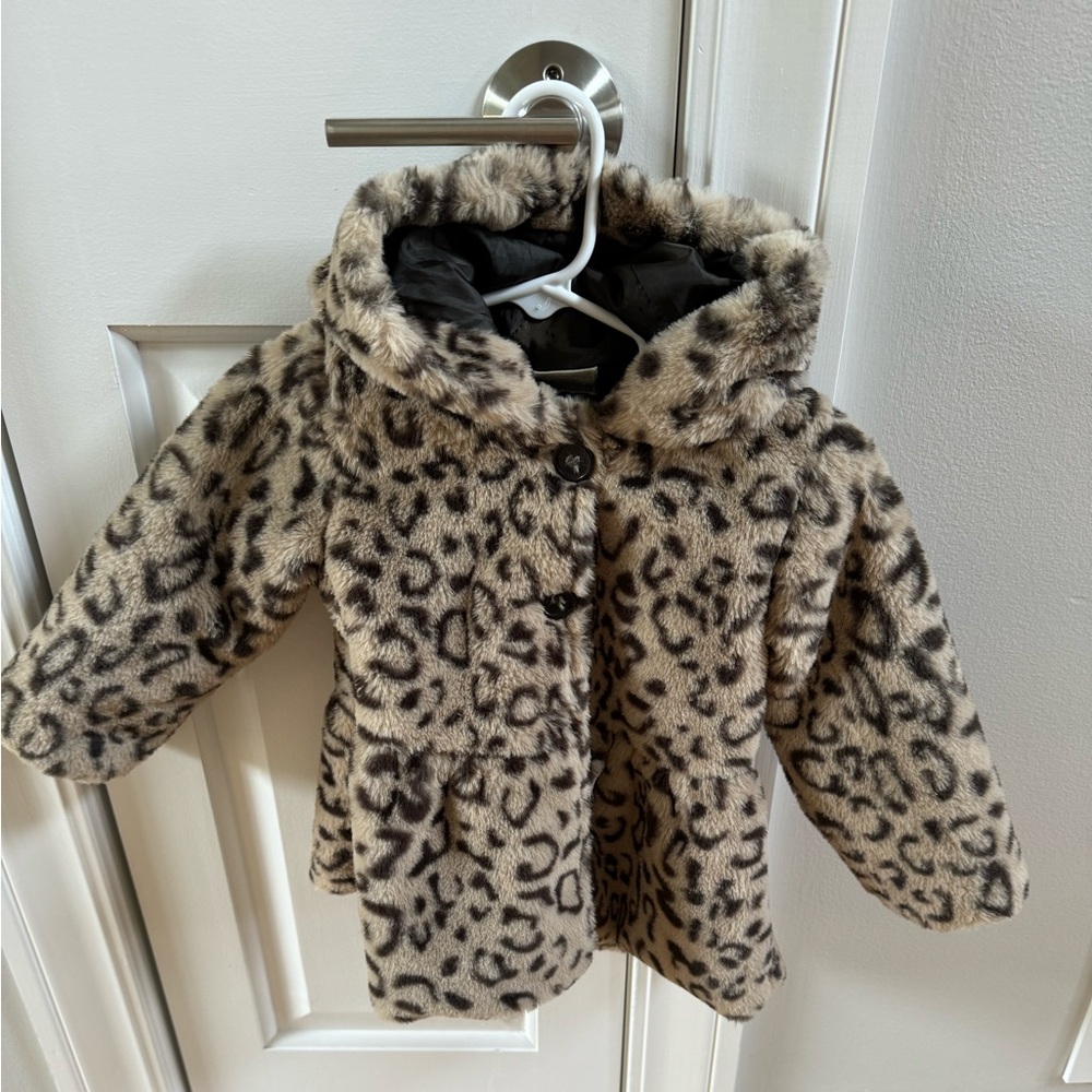 First Impressions Leopard Coat